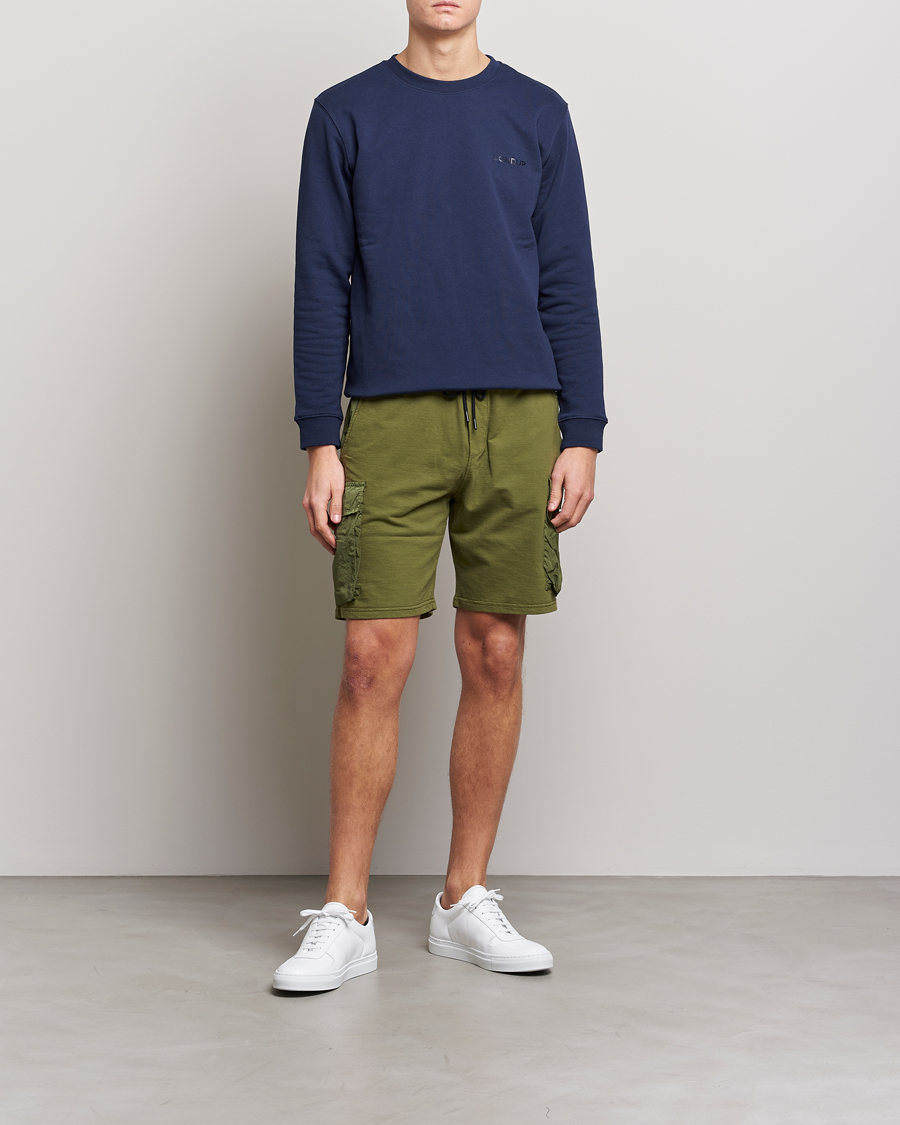 Mies | Shortsit | Dondup | Jersey Shorts Olive