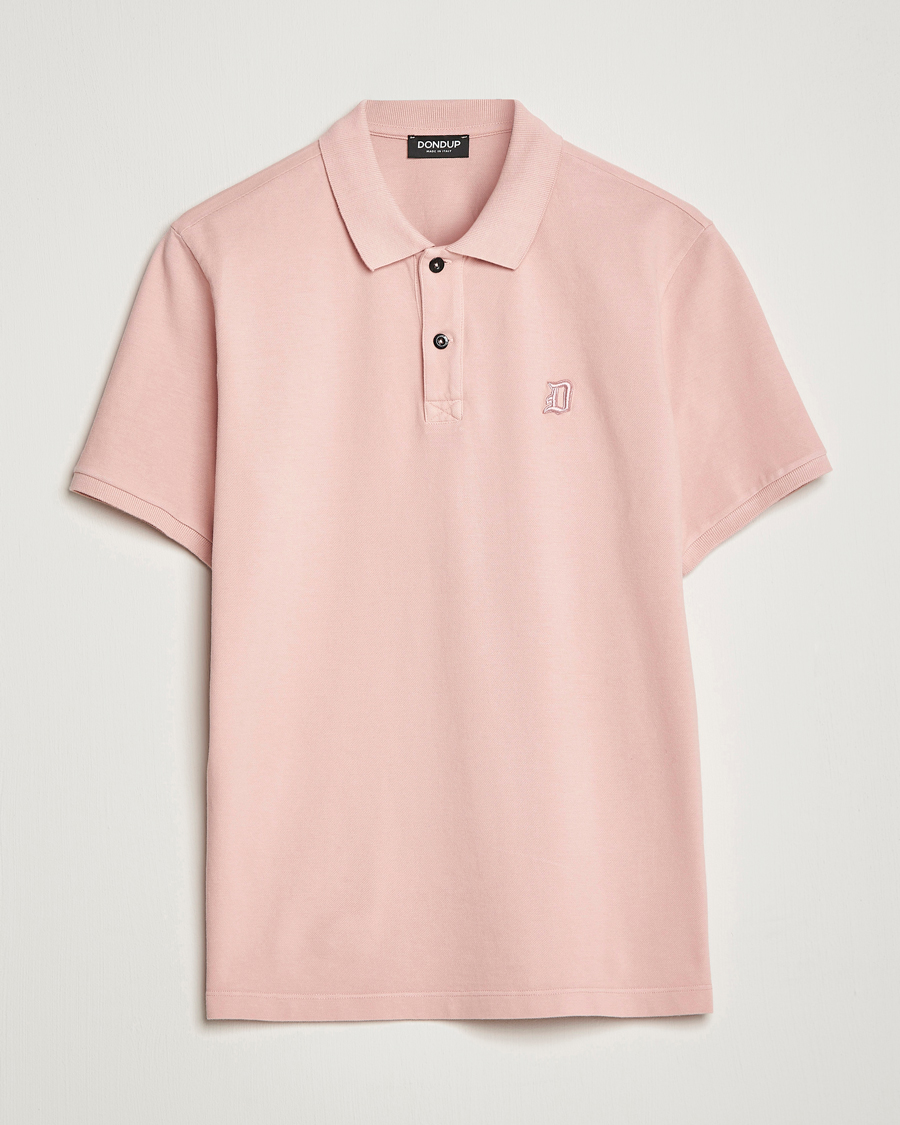 Mies | Pikeet | Dondup | Cotton Pique Pink