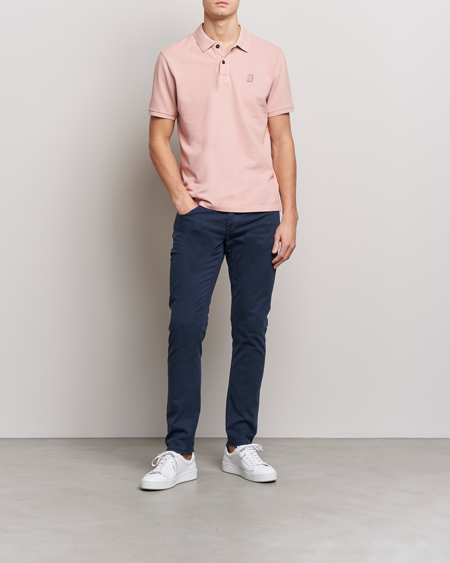 Mies | Pikeet | Dondup | Cotton Pique Pink