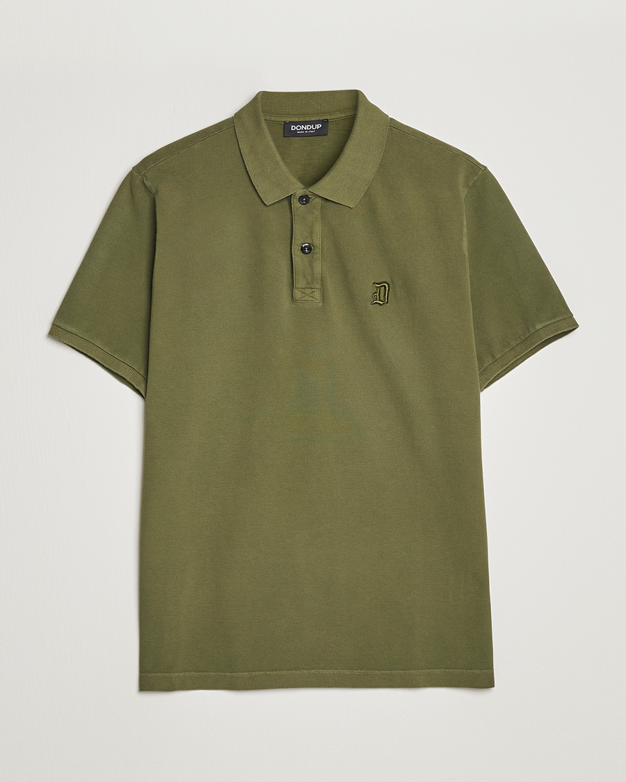 Mies | Pikeet | Dondup | Cotton Pique  Olive