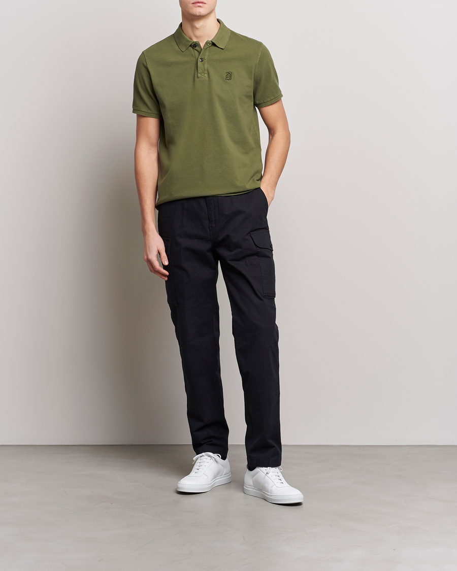 Mies | Pikeet | Dondup | Cotton Pique  Olive