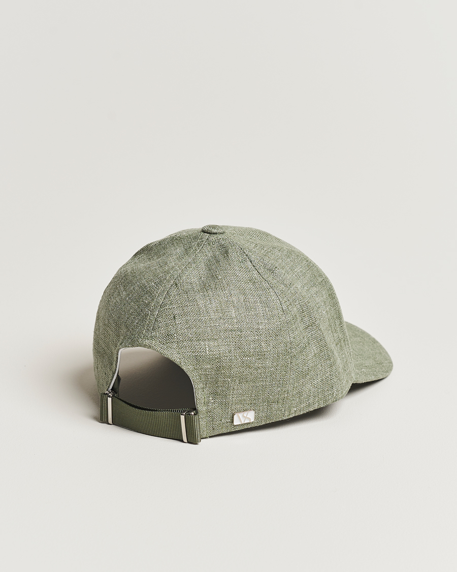 Mies | Varsity Headwear Linen Baseball Cap Pistachio Green | Varsity Headwear | Linen Baseball Cap Pistachio Green