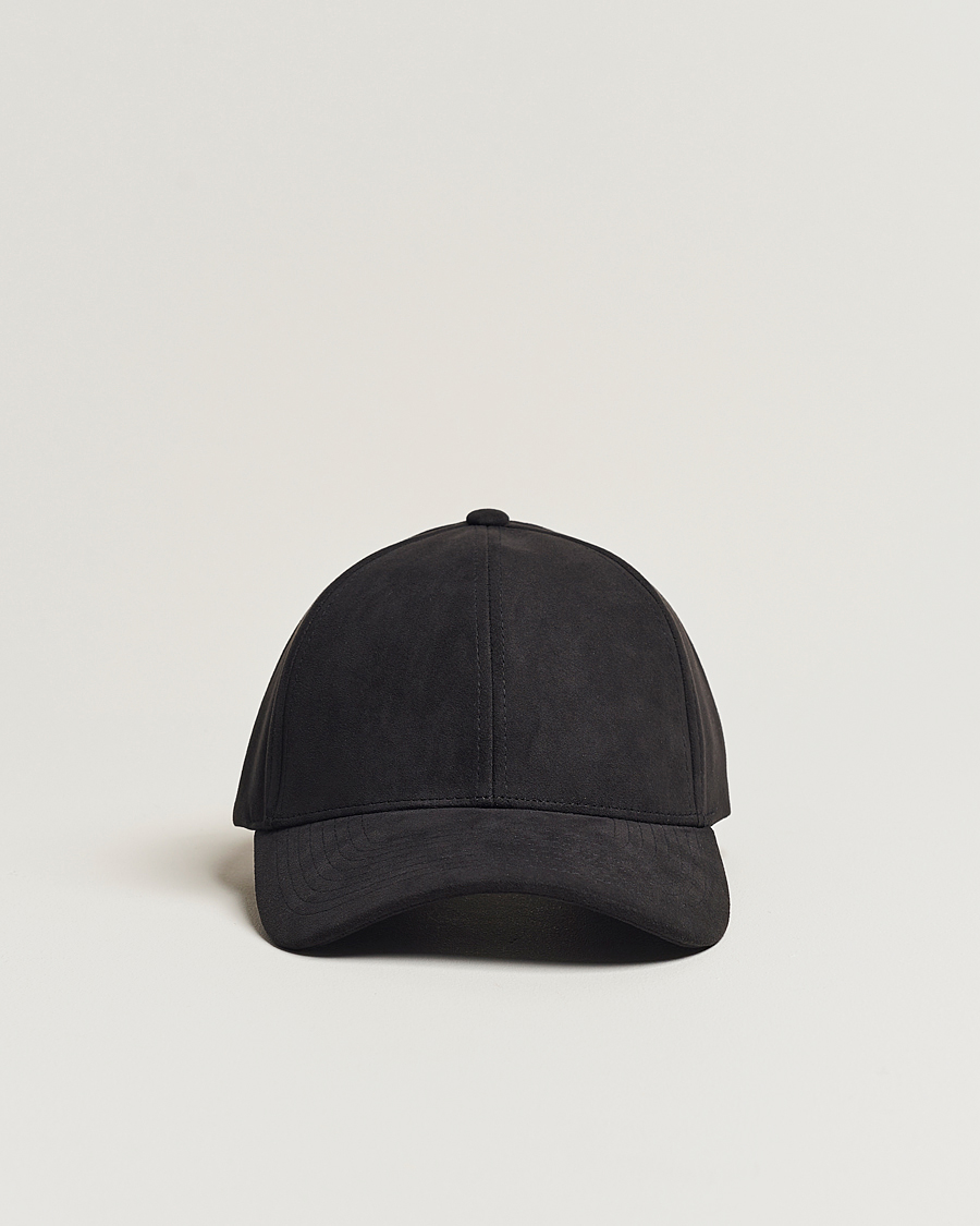 Mies | Varsity Headwear Alcantara Baseball Cap Notte Black | Varsity Headwear | Alcantara Baseball Cap Notte Black