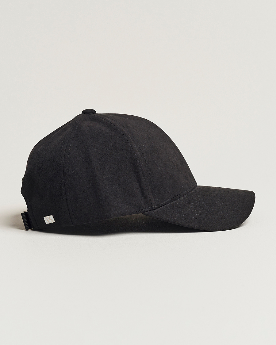 Mies | Varsity Headwear Alcantara Baseball Cap Notte Black | Varsity Headwear | Alcantara Baseball Cap Notte Black