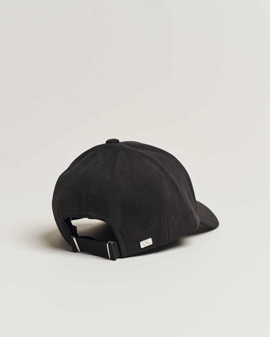 Mies | Varsity Headwear Alcantara Baseball Cap Notte Black | Varsity Headwear | Alcantara Baseball Cap Notte Black