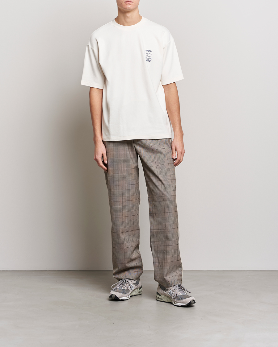 Mies | T-paidat | Drôle de Monsieur | Ornaments T-Shirt Off White