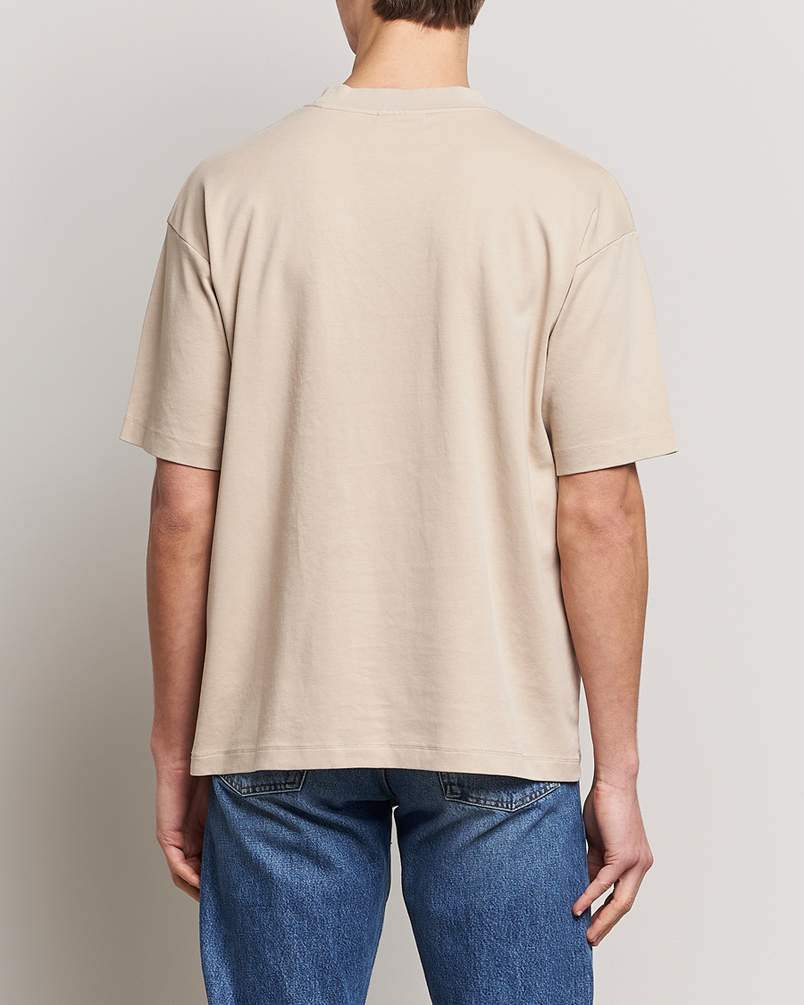 Mies | T-paidat | Drôle de Monsieur | Classic NFPM T-Shirt Beige