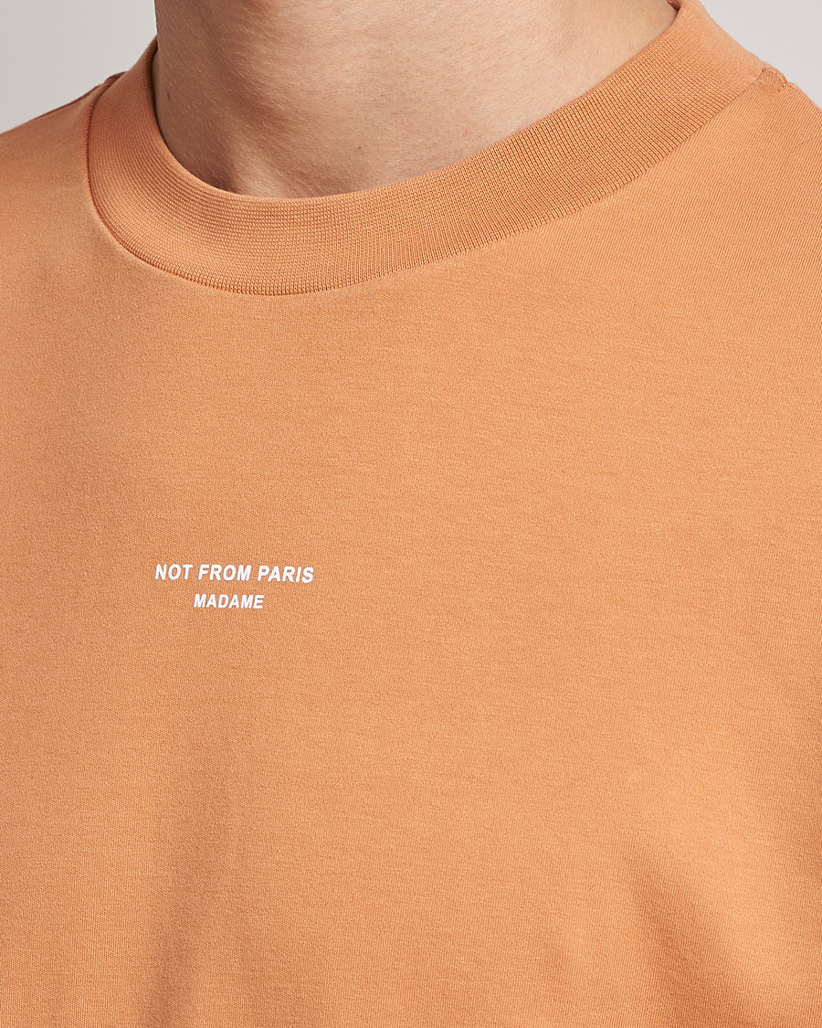 Mies | T-paidat | Drôle de Monsieur | Classic NFPM T-Shirt Peach