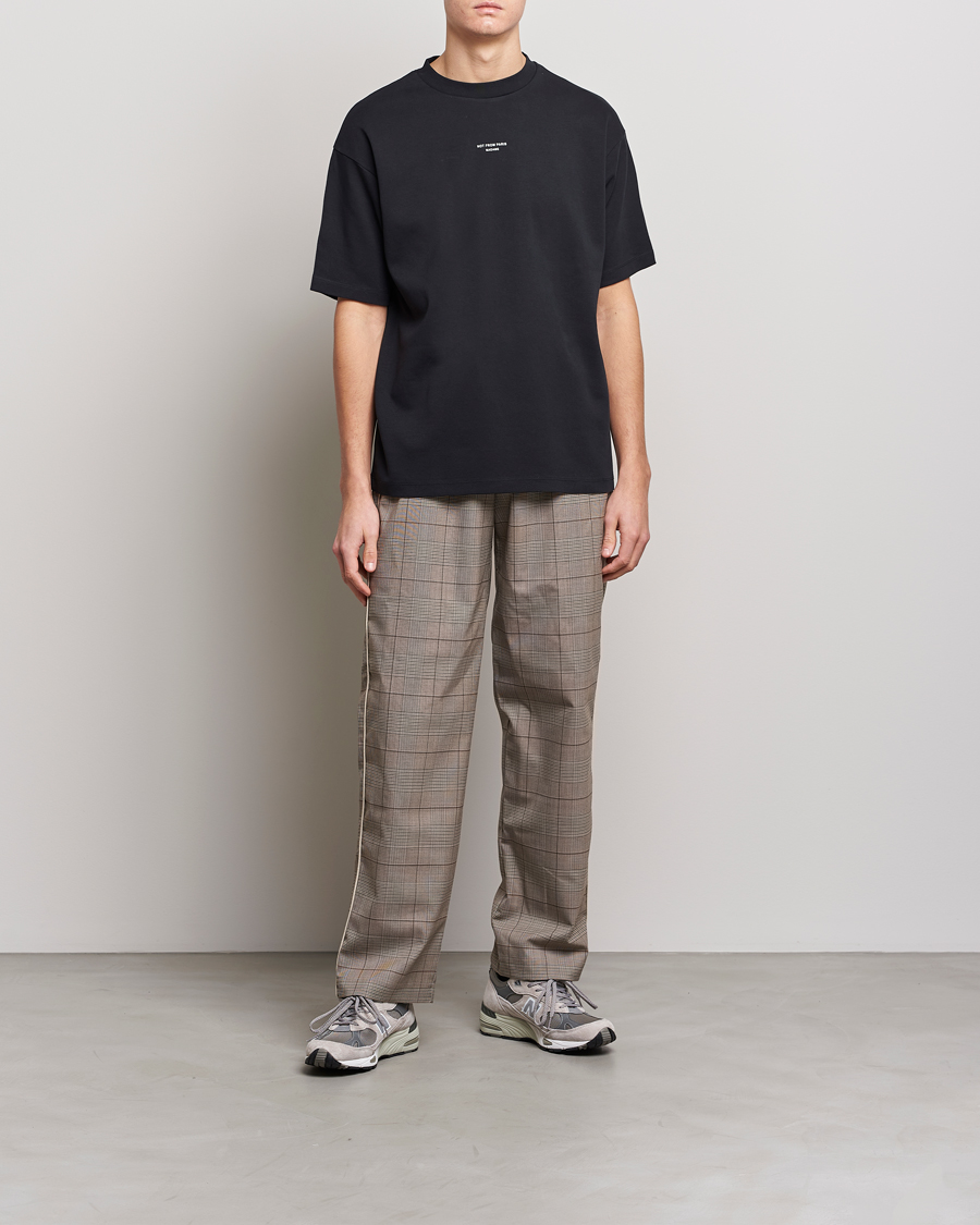 Mies | T-paidat | Drôle de Monsieur | Classic NFPM T-Shirt Black