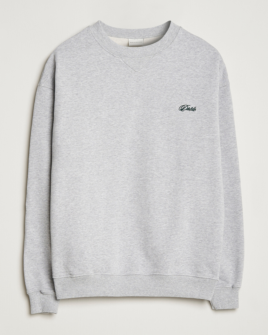 Mies | Puserot | Drôle de Monsieur | Signature Sweatshirt Light Grey
