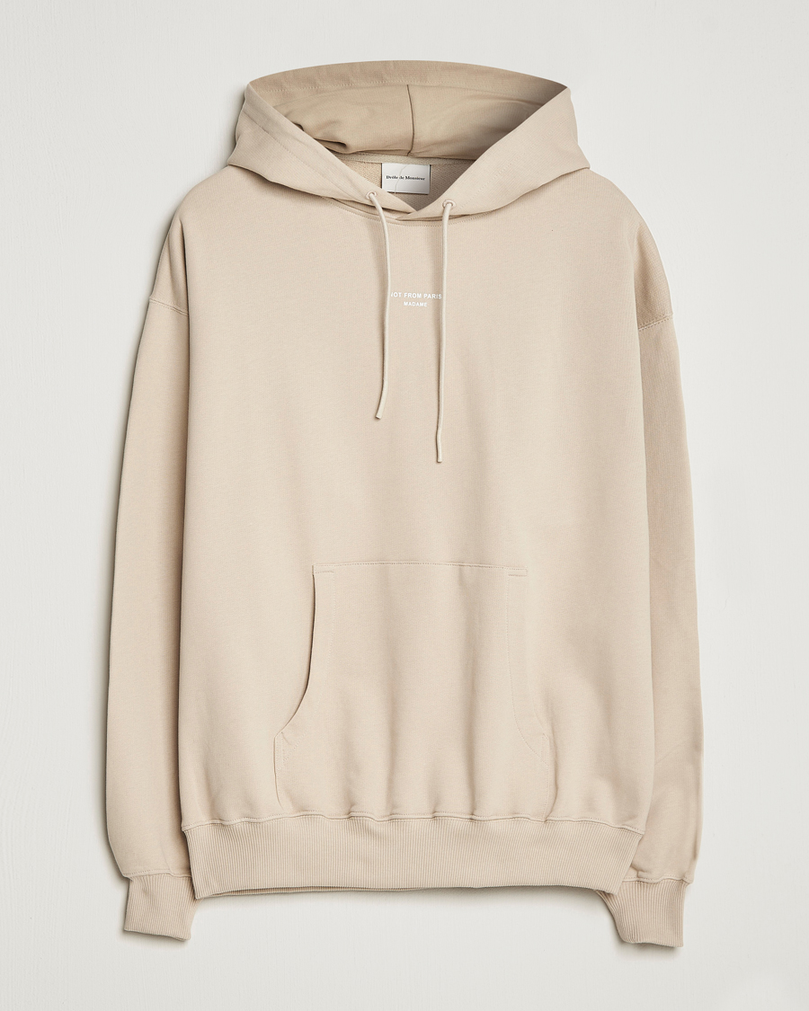 Mies | Puserot | Drôle de Monsieur | Classic NFPM Hoodie Beige