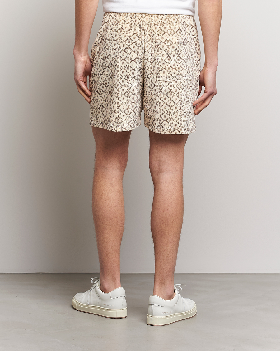 Mies | Shortsit | Drôle de Monsieur | Monogram Terry Shorts Off White