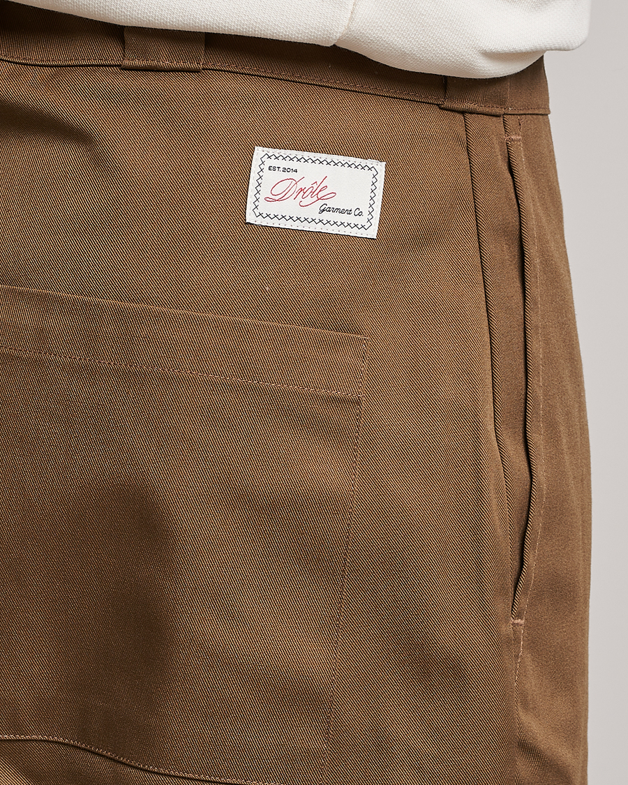 Mies | Housut | Drôle de Monsieur | Twill Pants Brown