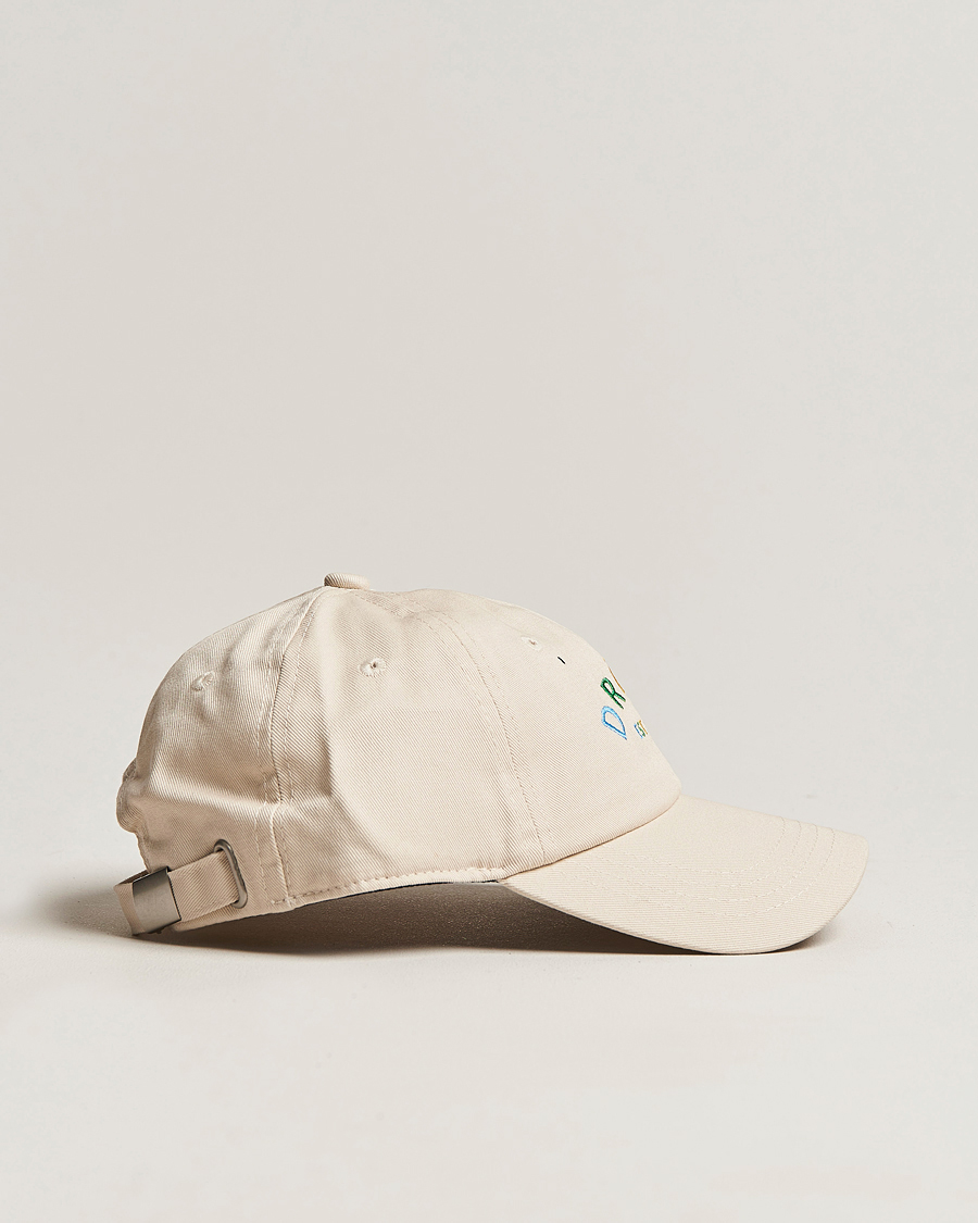 Mies | Drôle de Monsieur Fleur Baseball Cap Beige | Drôle de Monsieur | Fleur Baseball Cap Beige
