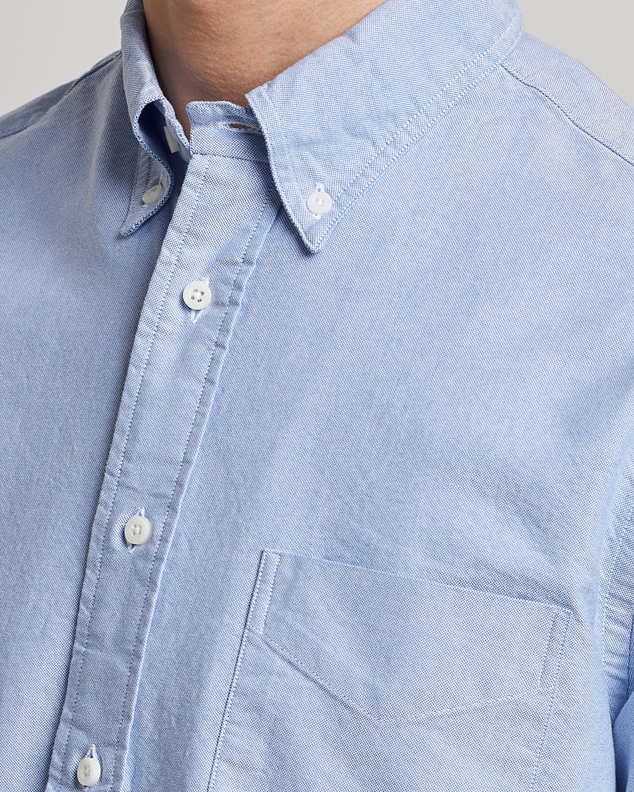 Mies | Kauluspaidat | Gitman Vintage | Button Down Oxford Shirt Light Blue