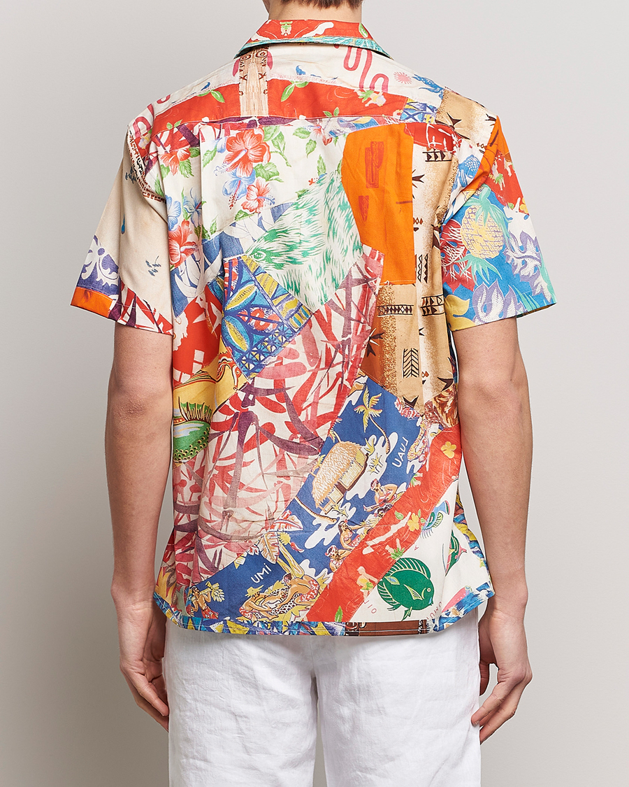 Mies | Kauluspaidat | Gitman Vintage | Aloha Quilt Camp Shirt Multicolor