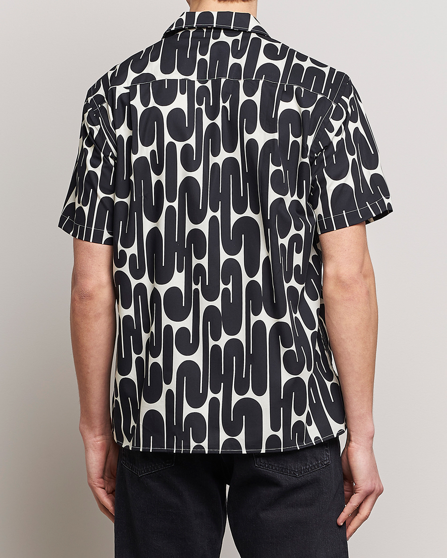 Mies | Kauluspaidat | Gitman Vintage | Alexander Girard Camp Shirt Black/White