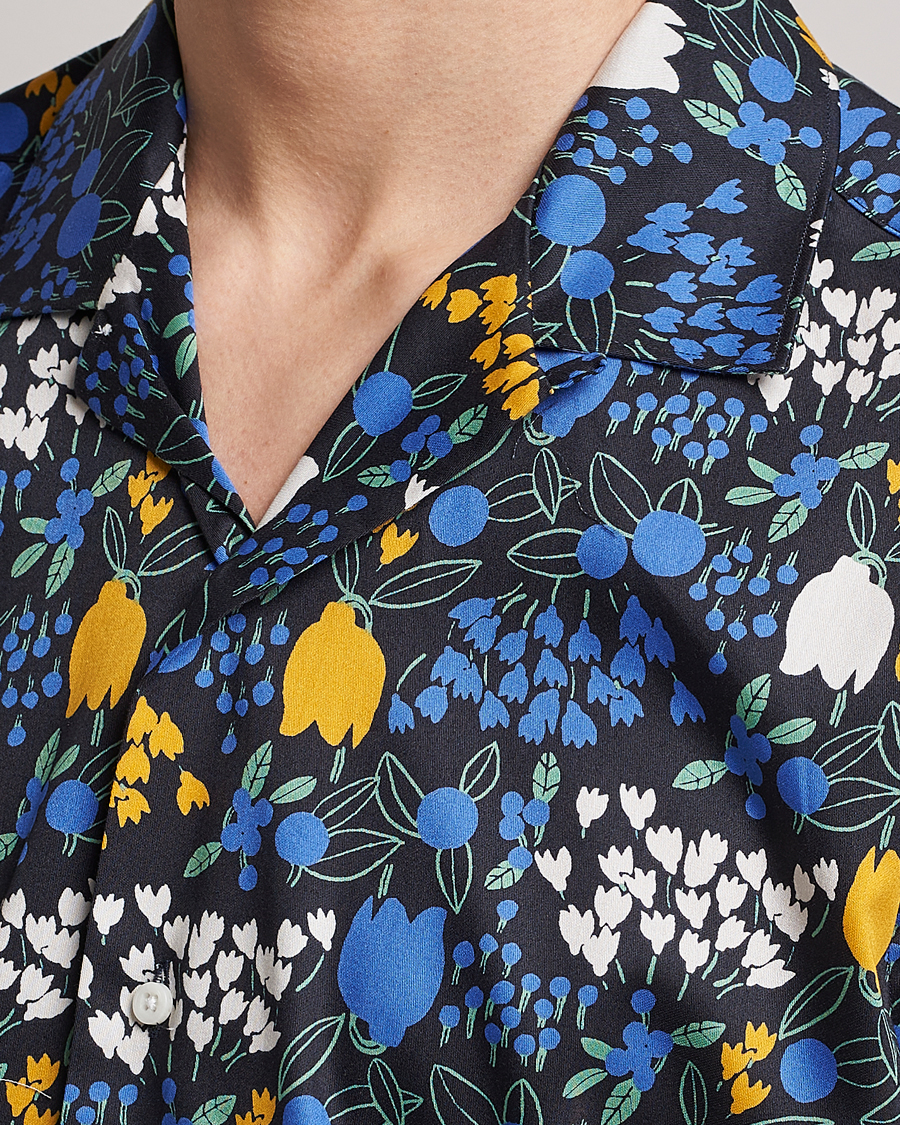Mies | Kauluspaidat | Gitman Vintage | Tulip Fields Camp Shirt Blue