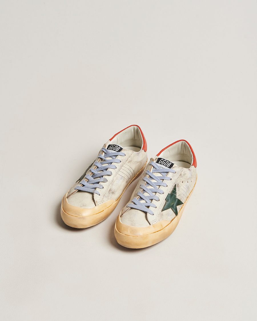 Mies |  | Golden Goose Deluxe Brand | Super-Star Sneakers White/Orange