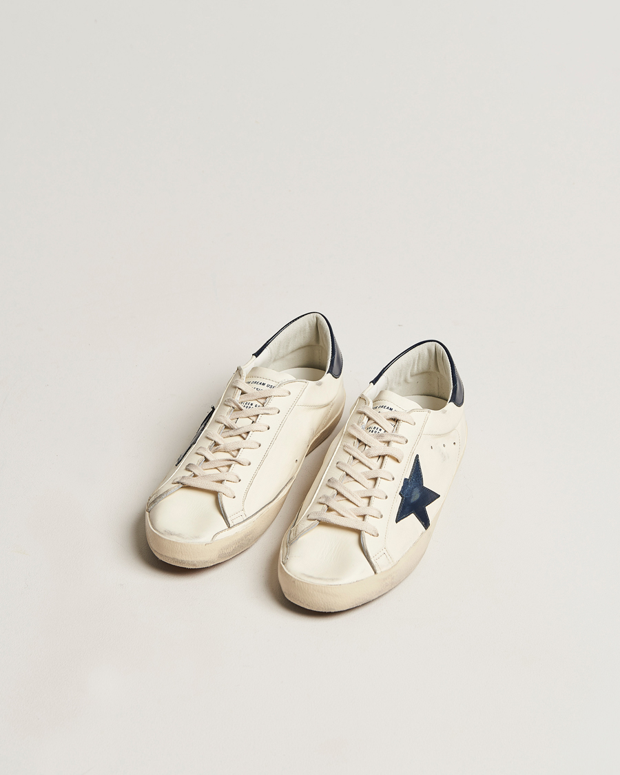 Mies | Uutuudet | Golden Goose Deluxe Brand | Super-Star Sneakers White/Midnight