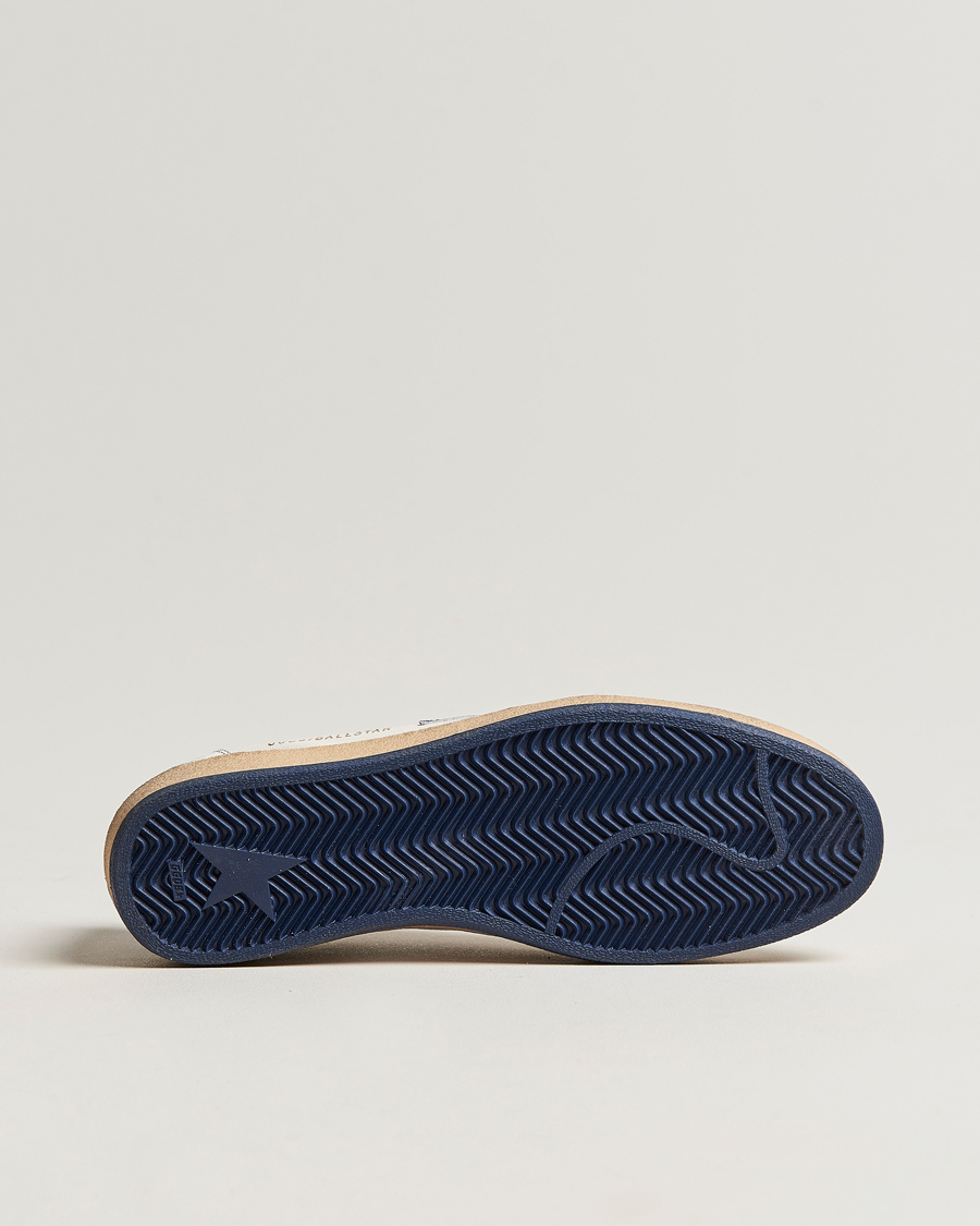 Mies | Golden Goose Deluxe Brand Ball Star Sneakers White/Blue | Golden Goose | Deluxe Brand Ball Star Sneakers White/Blue