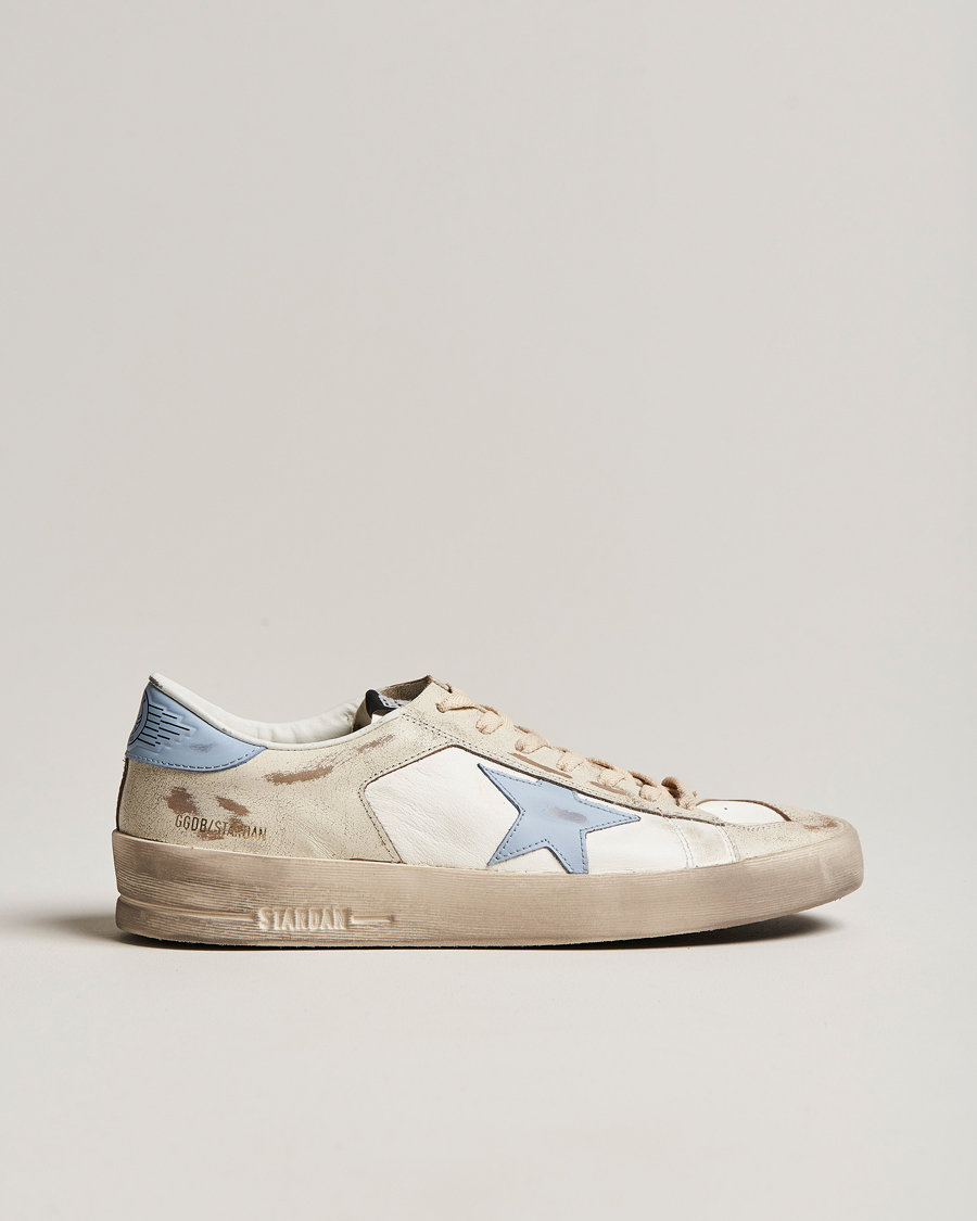 Mies | Golden Goose Deluxe Brand Star Dan Sneakers White/Blue | Golden Goose | Deluxe Brand Star Dan Sneakers White/Blue
