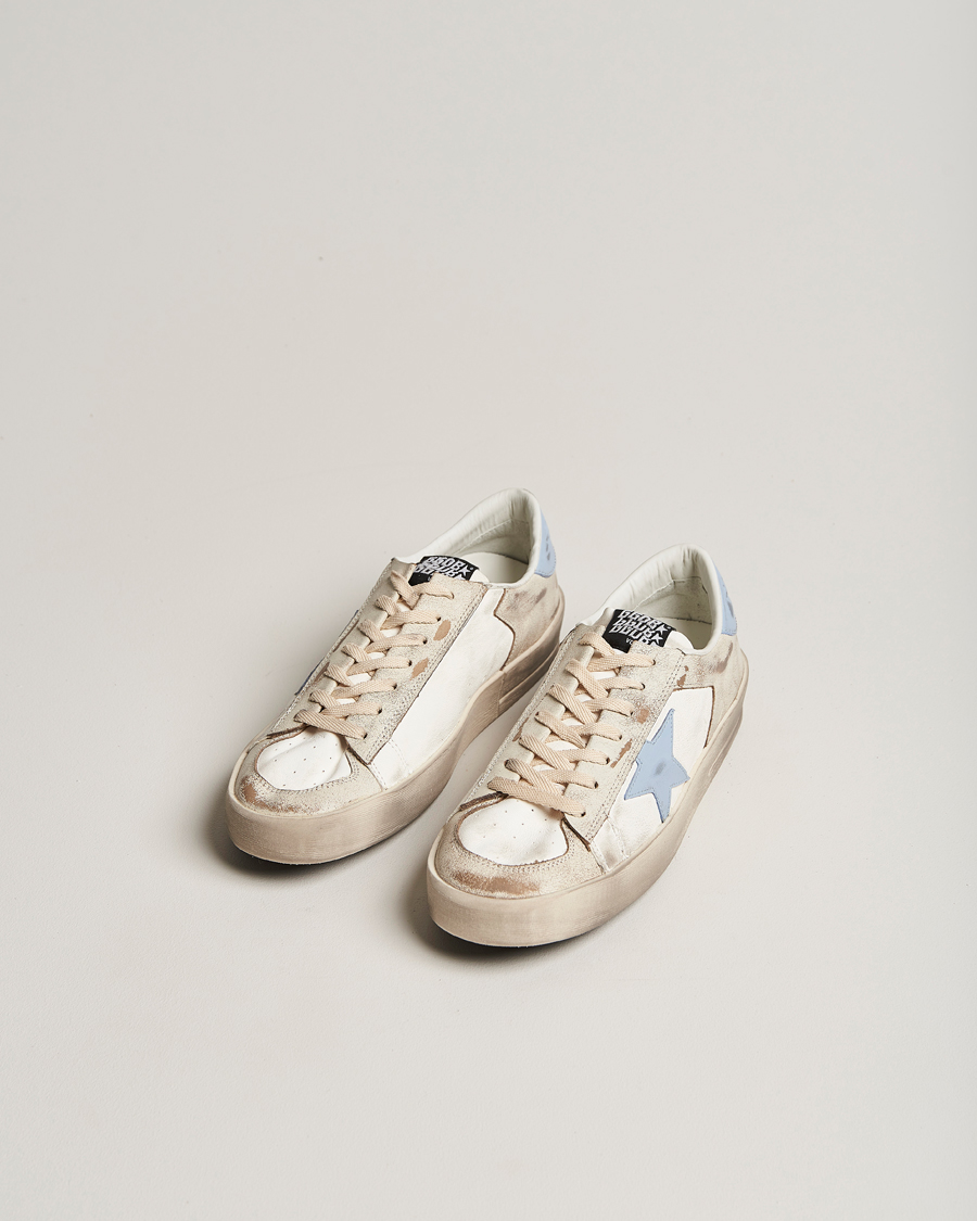 Mies |  | Golden Goose Deluxe Brand | Star Dan Sneakers White/Blue 