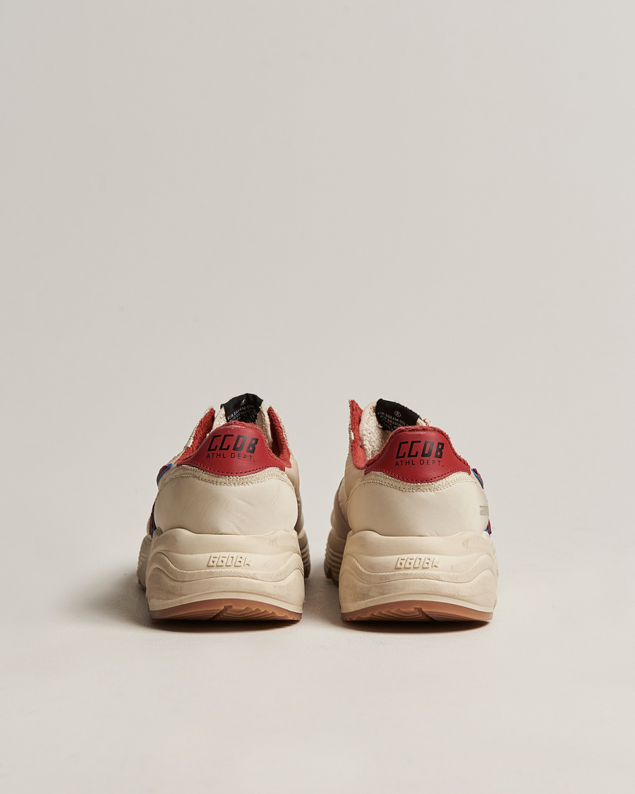 Mies | Golden Goose Deluxe Brand Running Sole Sneakers White/Red | Golden Goose | Deluxe Brand Running Sole Sneakers White/Red