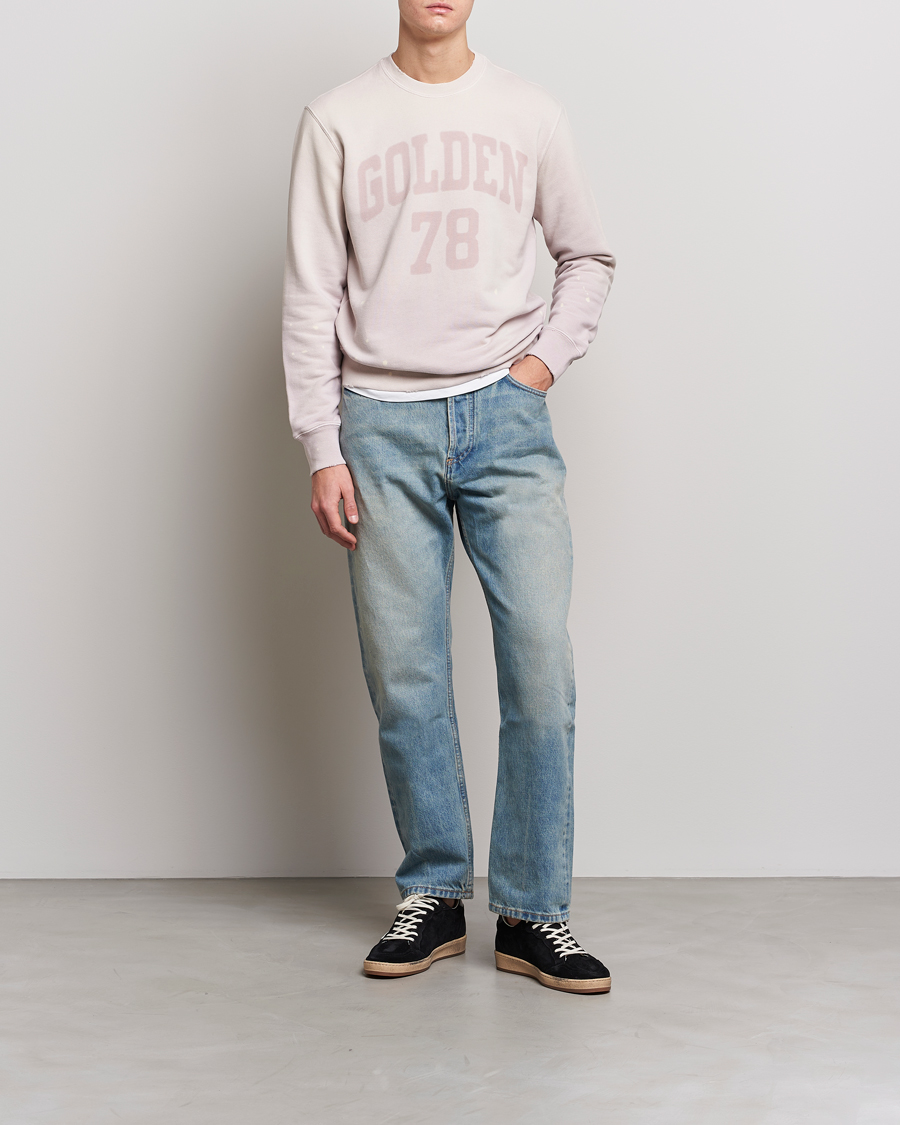Mies | Puserot | Golden Goose | Deluxe Brand 78 Cotton Fleece Sweatshirt Shadow Grey