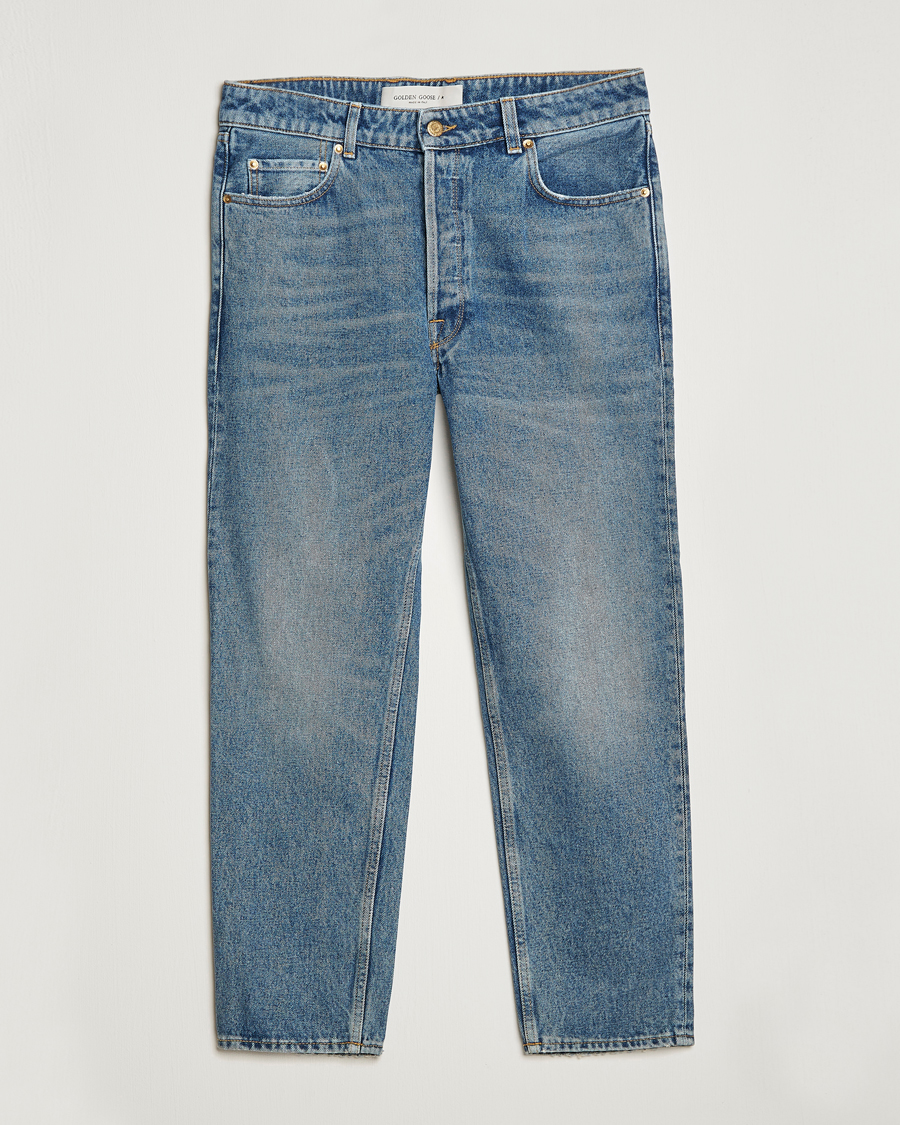 Mies | Farkut | Golden Goose | Happy Denim Jeans Medium Wash