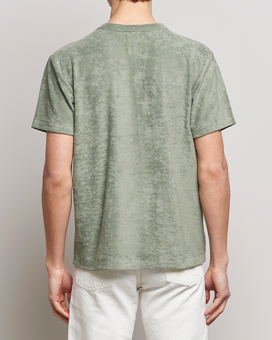 Mies | T-paidat | Howlin' | Fons Cotton Blend Terry Pocket Tee Agave
