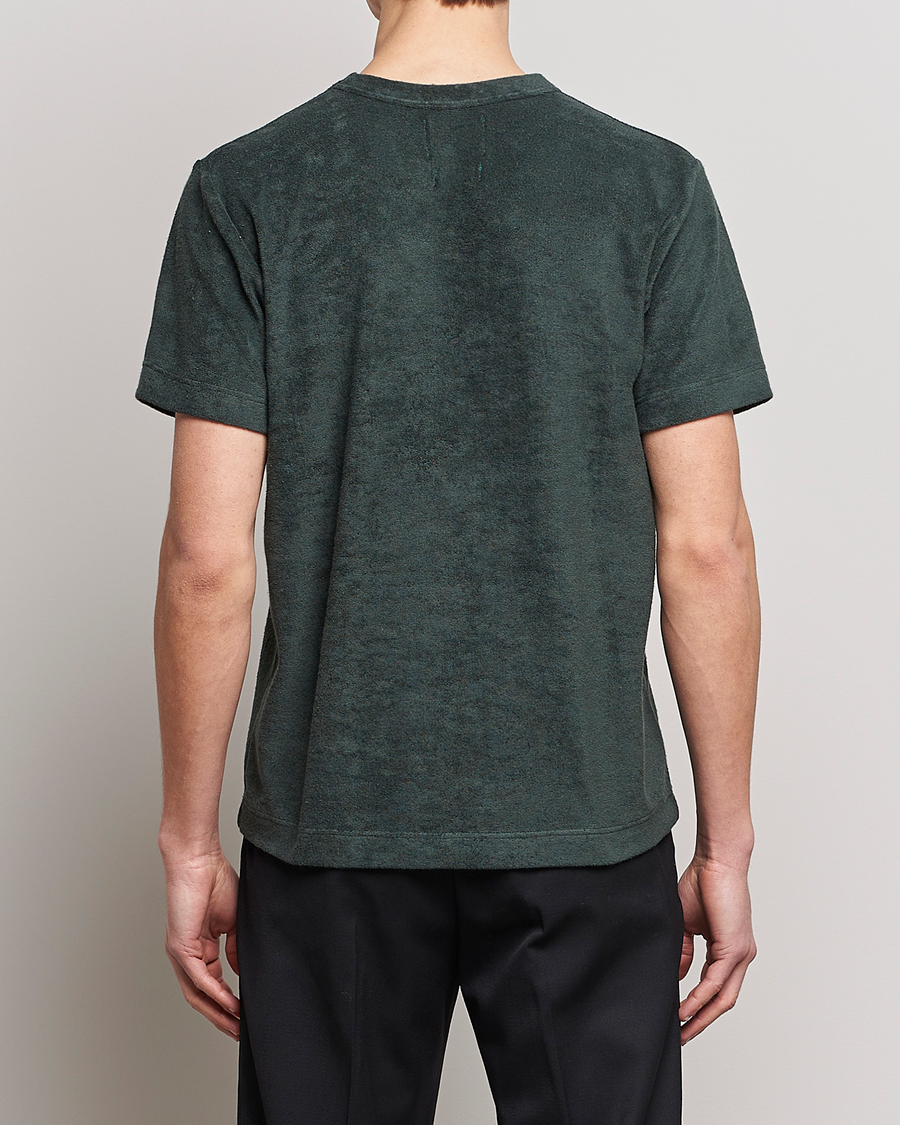 Mies | T-paidat | Howlin' | Fons Cotton Blend Terry Pocket Tee Greenish