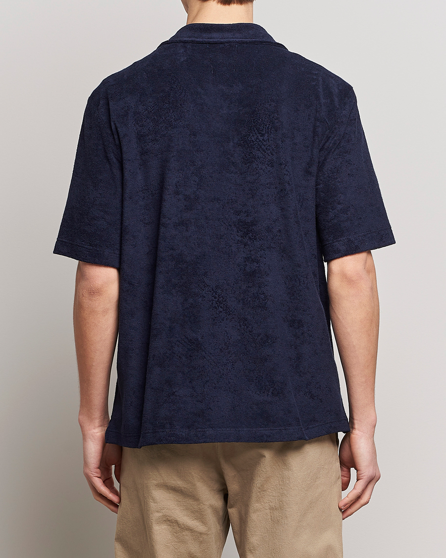 Mies | Kauluspaidat | Howlin' | Short Sleeve Terry Shirt Navy