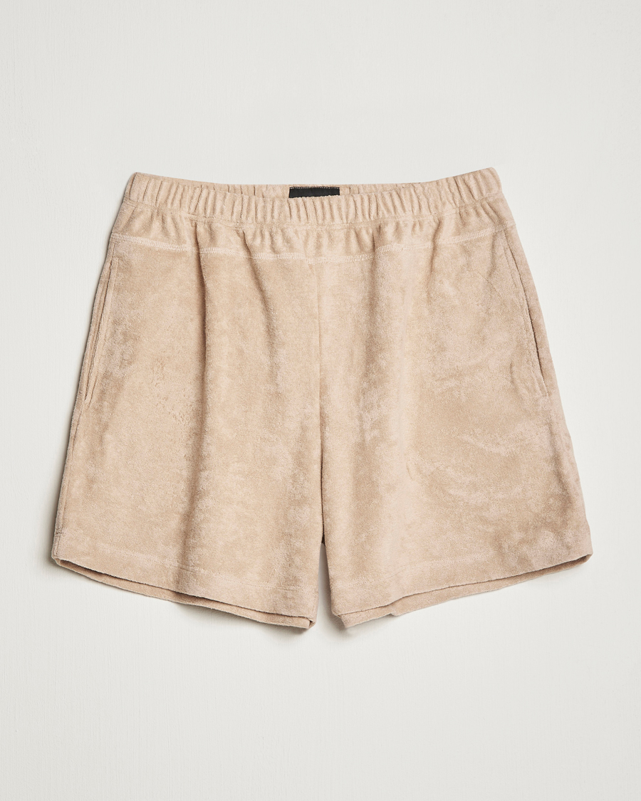 Mies | Shortsit | Howlin' | Cotton Blend Terry Shorts Cashew