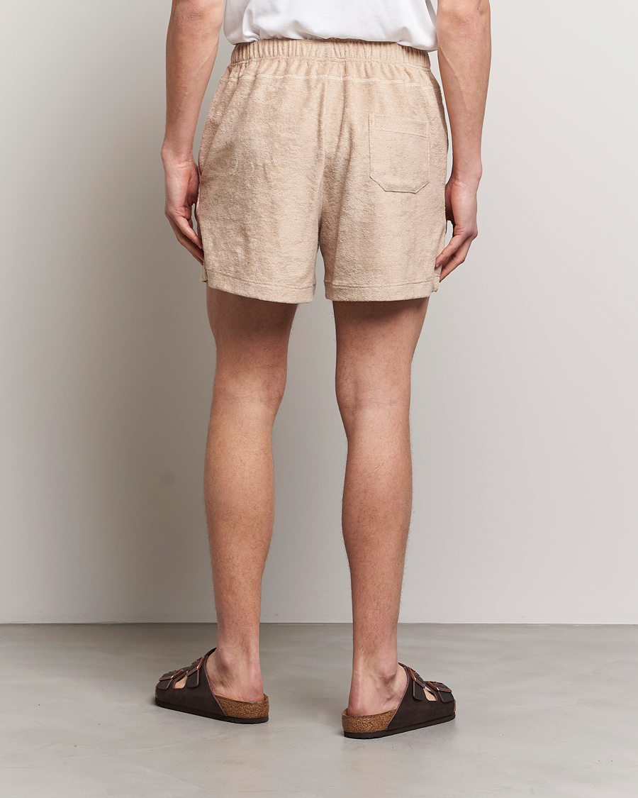 Mies | Shortsit | Howlin' | Cotton Blend Terry Shorts Cashew