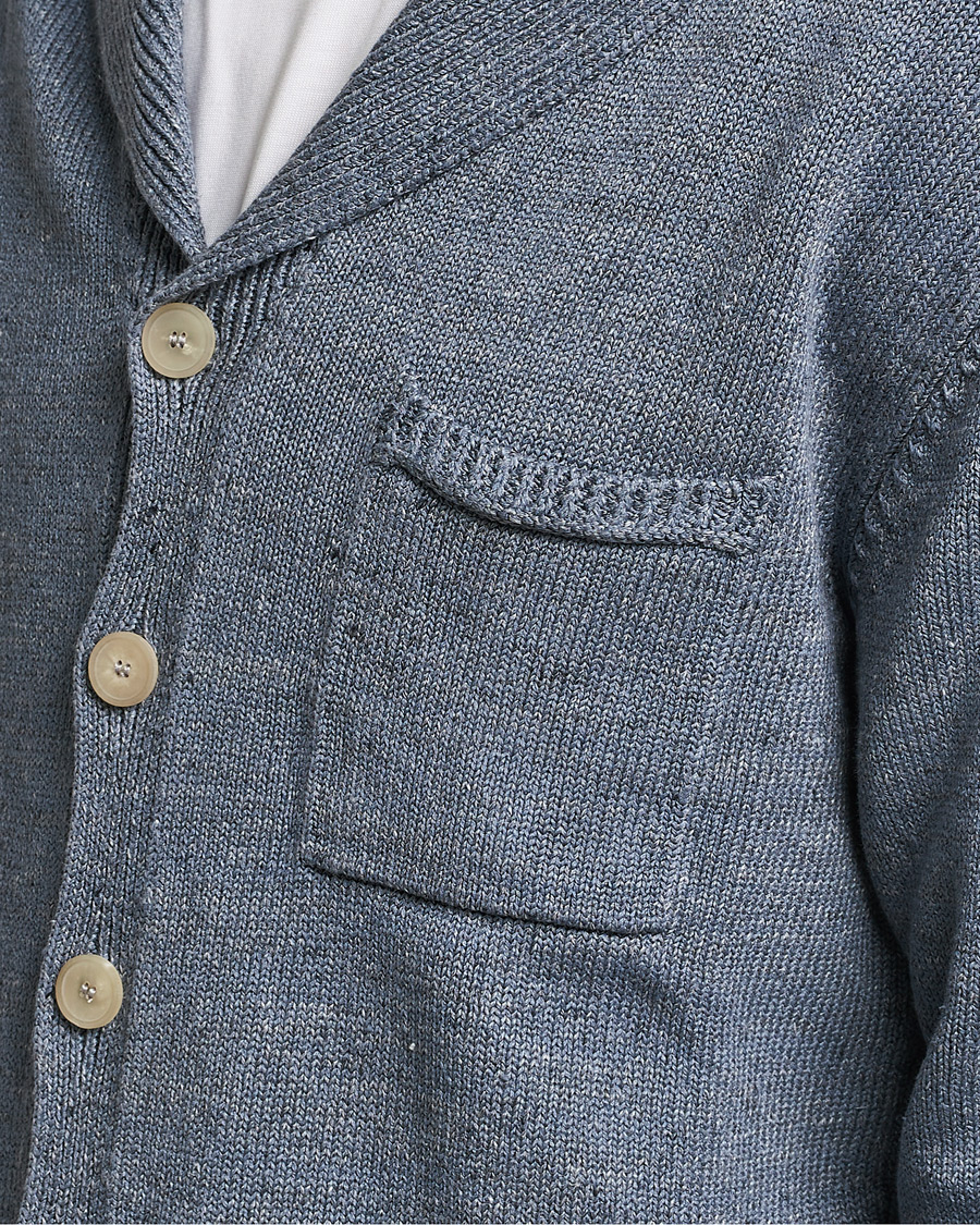 Mies | Puserot | Inis Meáin | Washed Linen Pub Jacket Stone