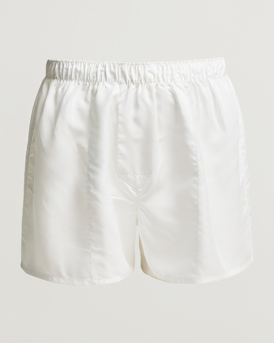 Mies | Alusvaatteet | CDLP | Woven Boxer Shorts Classic White