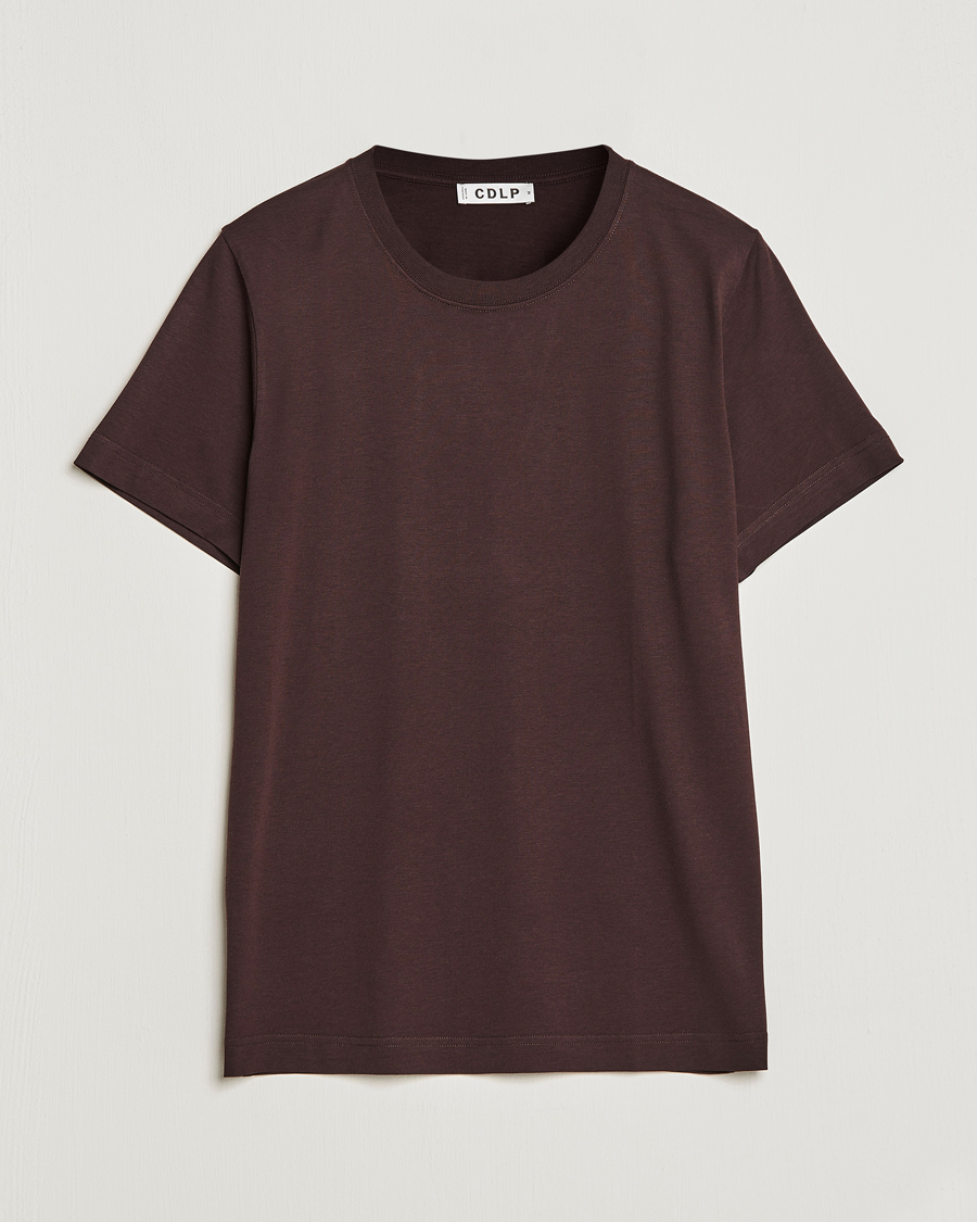 Mies | T-paidat | CDLP | Midweight T-Shirt Brown