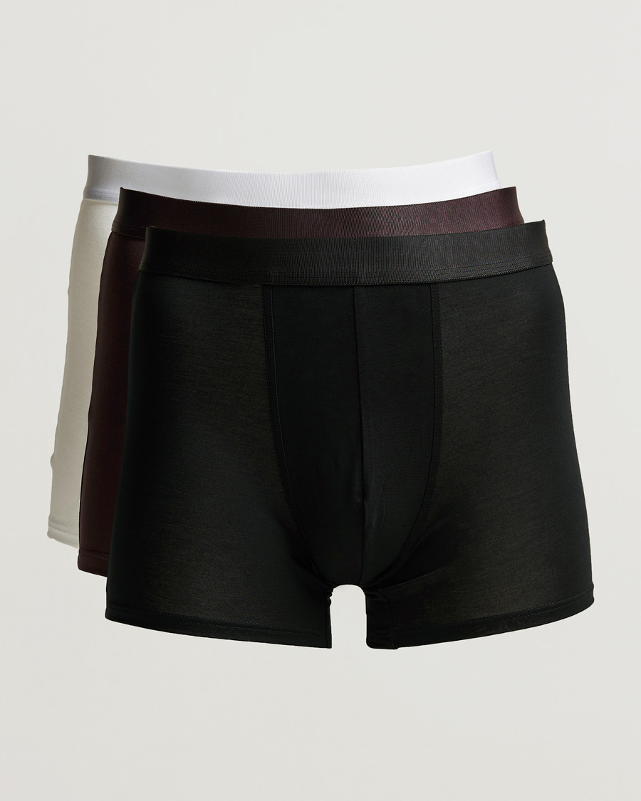 Mies | Alusvaatteet | CDLP | 3-Pack Boxer Brief Black/White/Brown