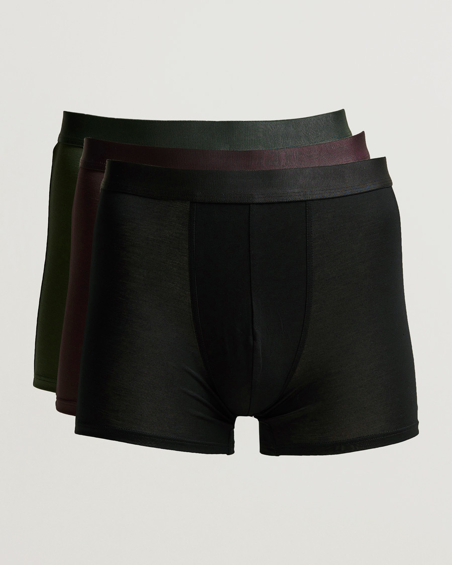 Mies | Alusvaatteet | CDLP | 3-Pack Boxer Brief Black/Army/Brown