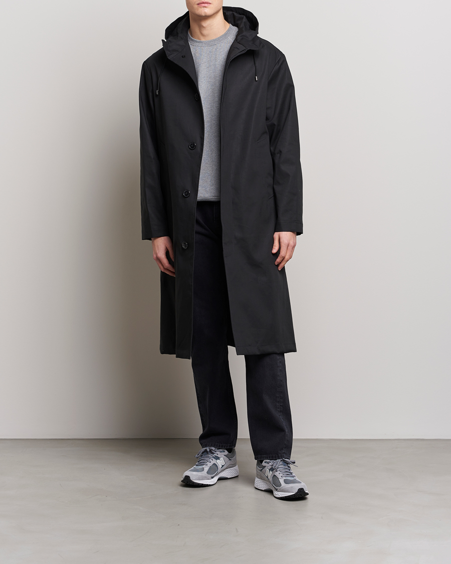 Mies | Takit | Mackintosh | Wolfson Rain Coat Black