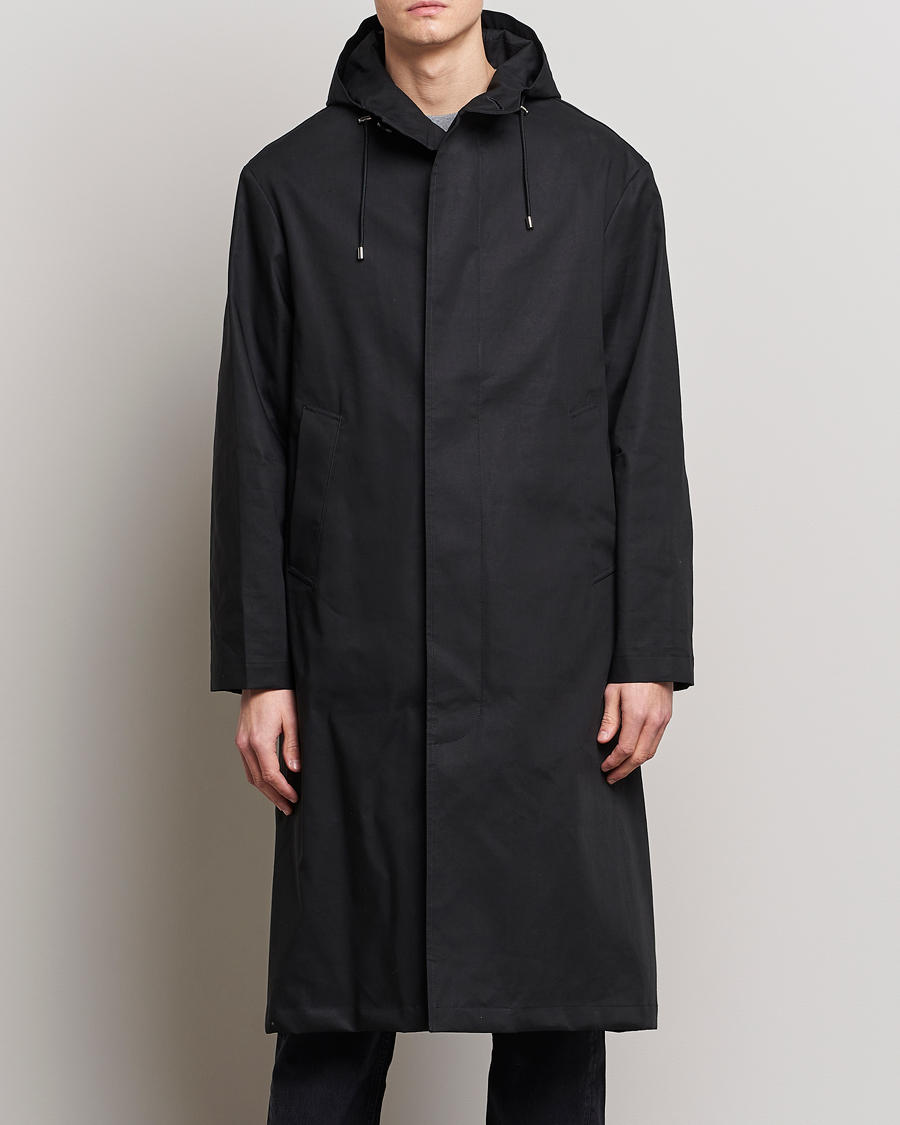 Mies | Sadetakit | Mackintosh | Wolfson Rain Coat Black