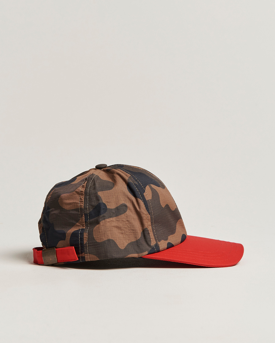 Mies | Mackintosh Tipping Baseball Cap Camo | Mackintosh | Tipping Baseball Cap Camo