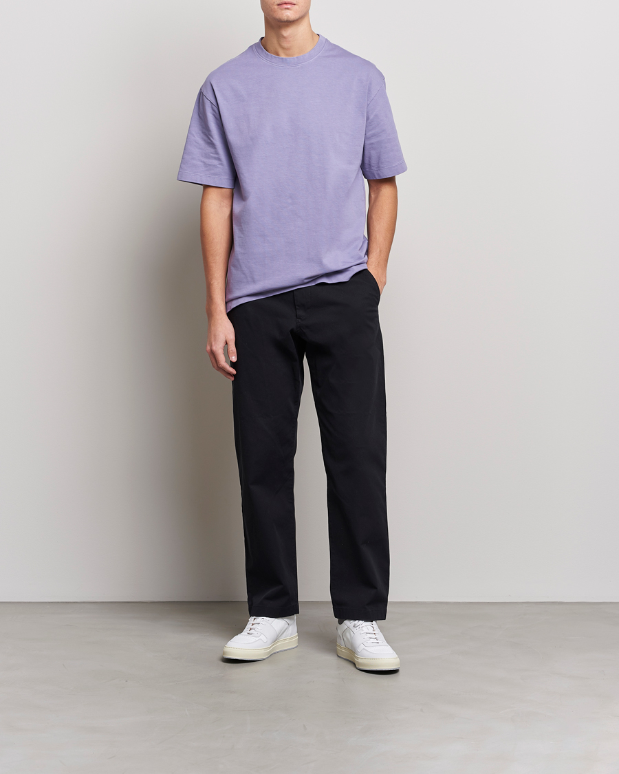 Mies |  | Massimo Alba | Nevis Short Sleeve T-Shirt Iris