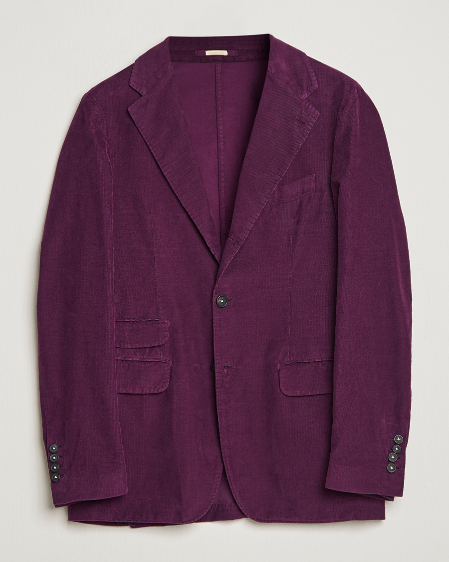 Mies | Pikkutakit | Massimo Alba | Baby Corduroy Blazer Plum