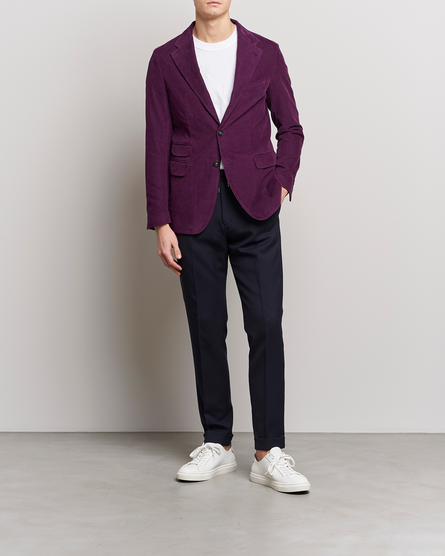 Mies | Pikkutakit | Massimo Alba | Baby Corduroy Blazer Plum