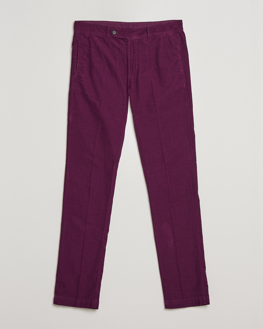 Mies | Housut | Massimo Alba | Baby Corduroy Trousers Plum