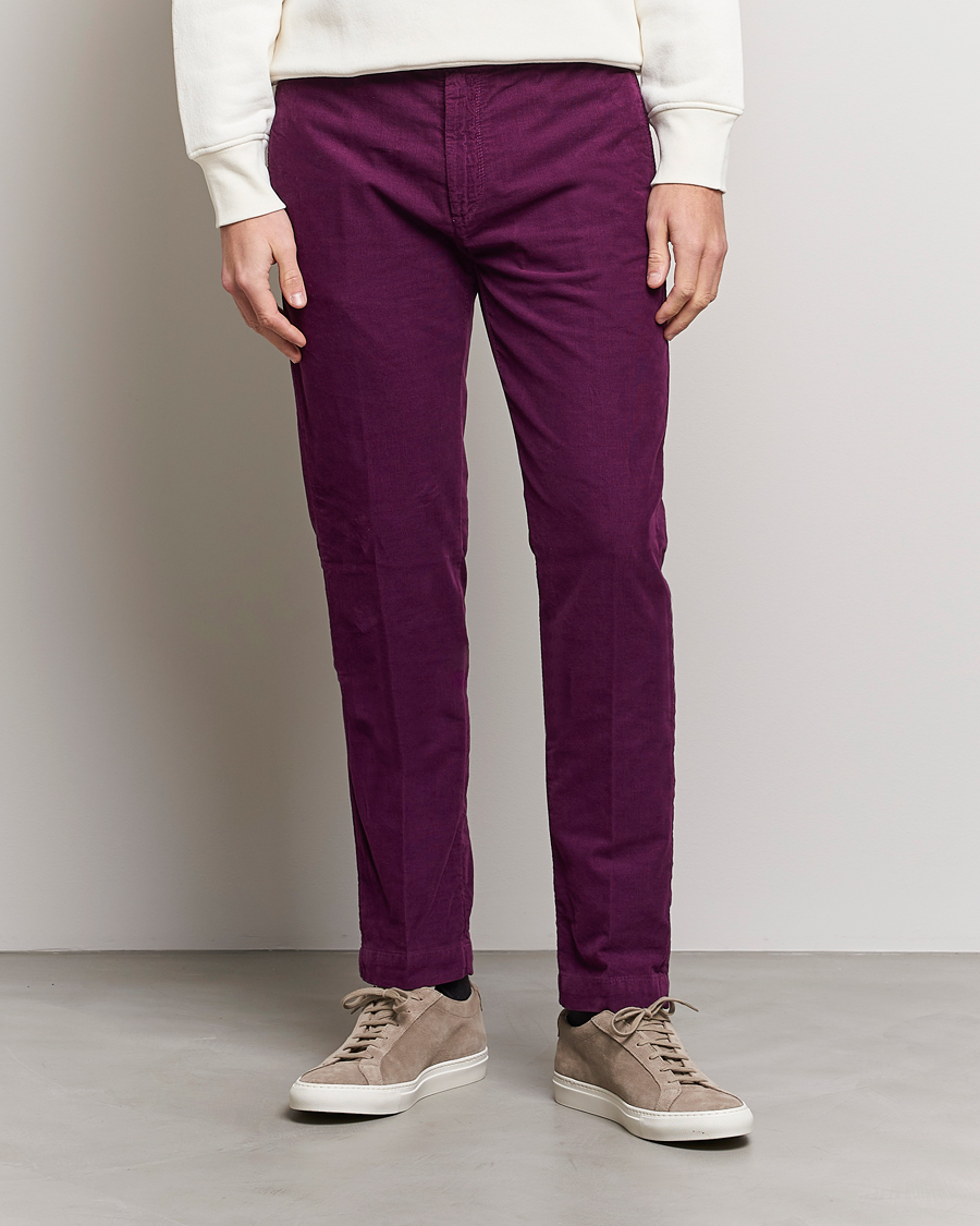 Mies | Housut | Massimo Alba | Baby Corduroy Trousers Plum