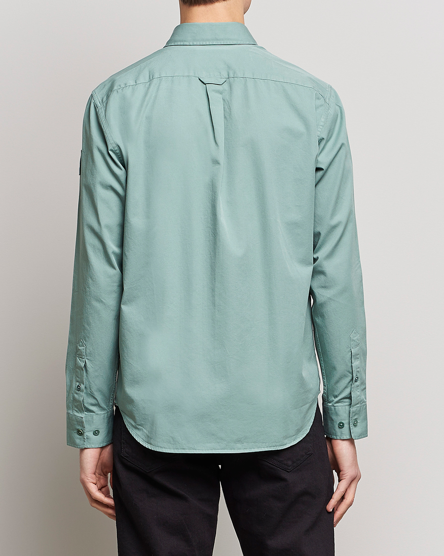 Mies | Kauluspaidat | Belstaff | Pitch Cotton Pocket Shirt Steel Green