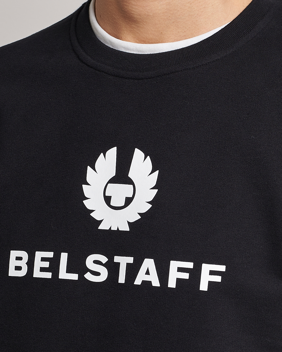Mies | Puserot | Belstaff | Signature Crewneck Black